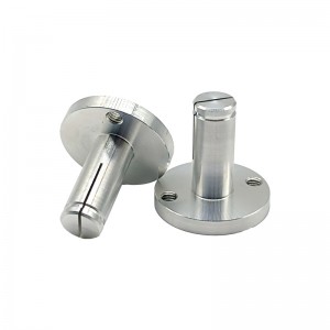 Алуминиеви части Бърза прототипна прецизна CNC обработваща услуга CNC фрезоване